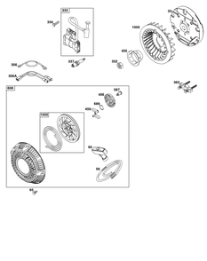 Part Location Diagram of 798498 Briggs and Stratton Wire-Stop